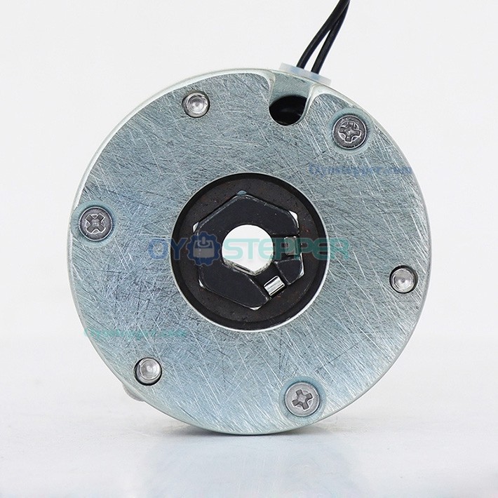 Oukeda Round Non-excited DC Motor Brake 2NM 24V for 57mm/60mm BLDC Motor / Nema 23 Stepper Motor